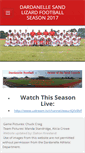 Mobile Screenshot of dardanellefootball.com